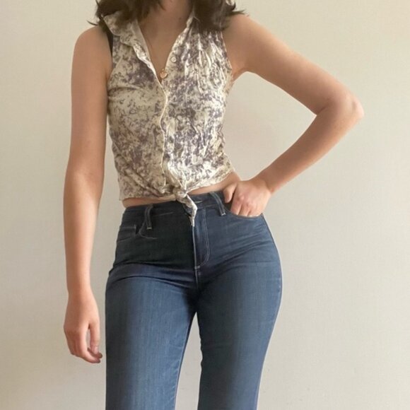 By Corpus UO button  down boho tank top - XS - Picture 3 of 6